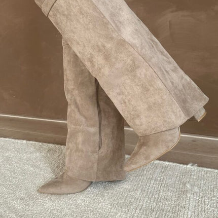 Valerie | Women's Knee-High Heeled Boots