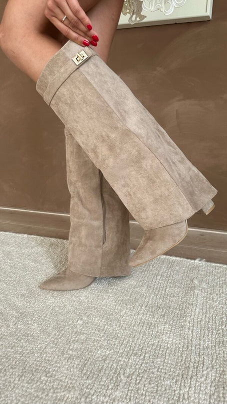 Valerie | Women's Knee-High Heeled Boots