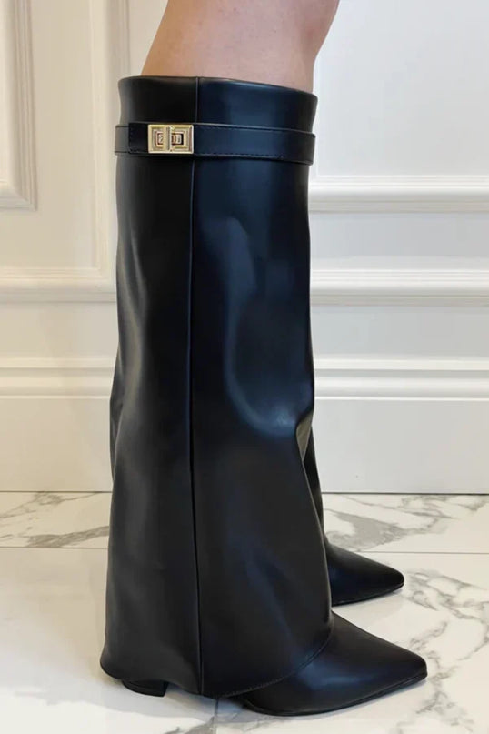Valerie | Women's Knee-High Heeled Boots