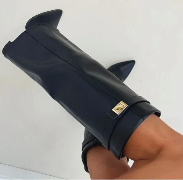 Valerie | Women's Knee-High Heeled Boots
