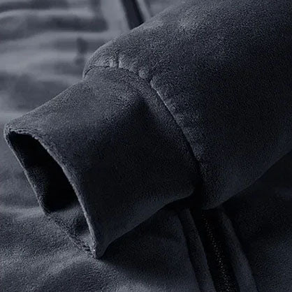 Valerio | Men's Fleece Zip-Up Hoodie