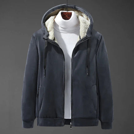 Valerio | Men's Fleece Zip-Up Hoodie