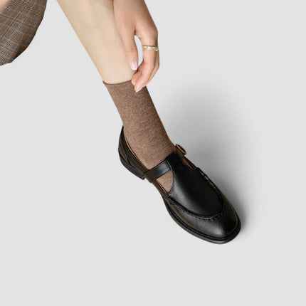 Veloria | Everyday Comfort T-Bar Mary Jane Flats