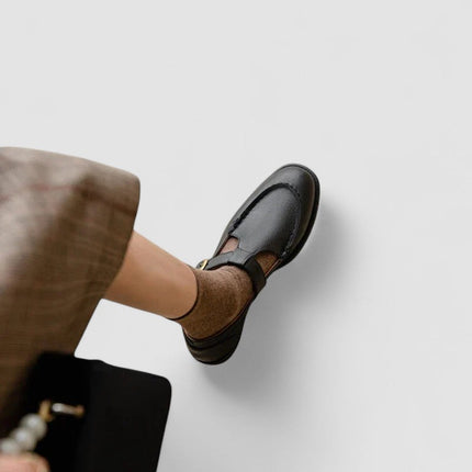 Veloria | Everyday Comfort T-Bar Mary Jane Flats