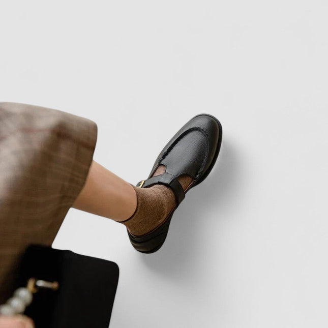 Veloria | Everyday Comfort T-Bar Mary Jane Flats