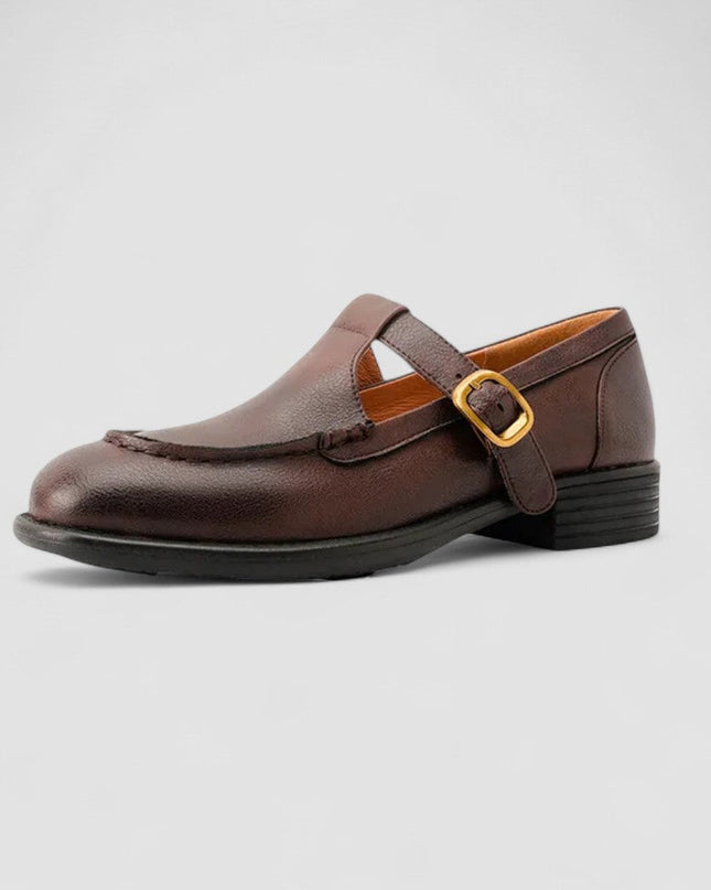 Veloria | Everyday Comfort T-Bar Mary Jane Flats