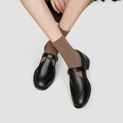 Veloria | Everyday Comfort T-Bar Mary Jane Flats