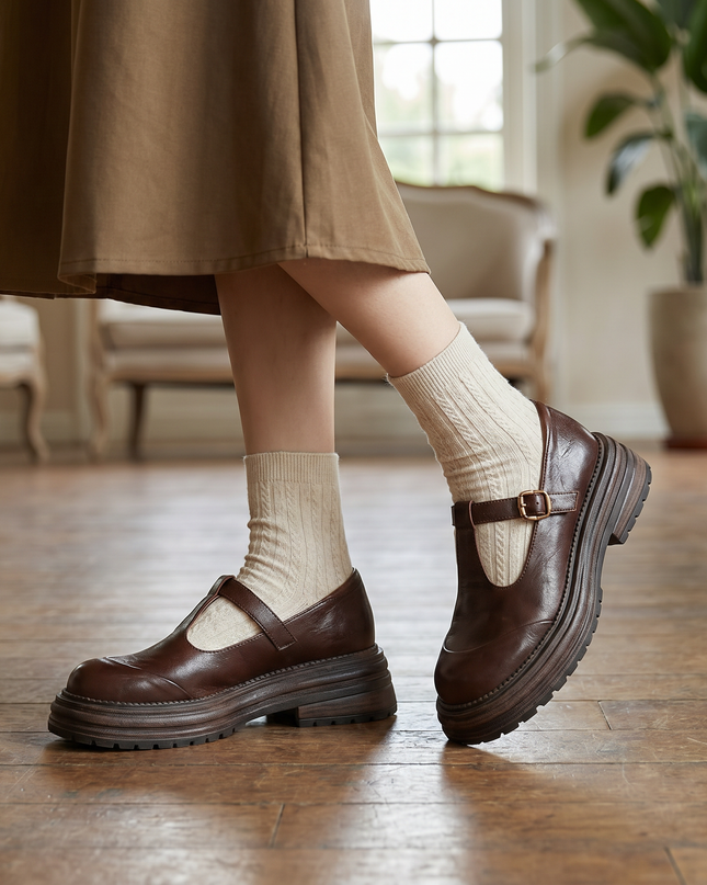 Veloura | All-Day Comfort Mary Jane Shoes for Women