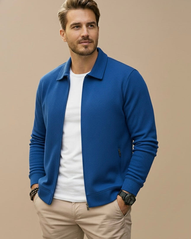 Viremont | Smart Comfort Men's Zip Knit Jacket