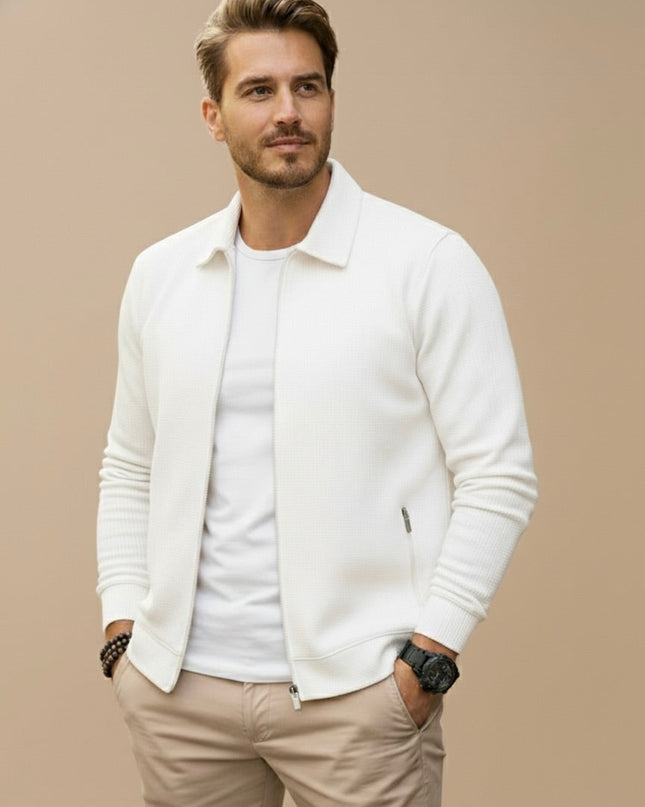 Viremont | Smart Comfort Men's Zip Knit Jacket