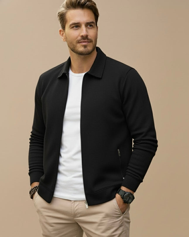 Viremont | Smart Comfort Men's Zip Knit Jacket