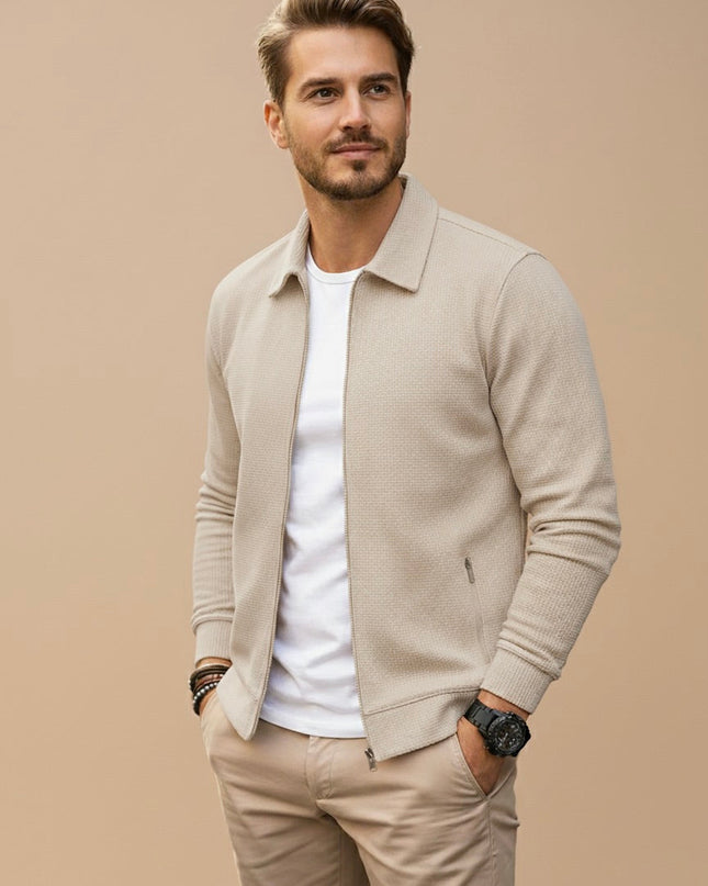 Viremont | Smart Comfort Men's Zip Knit Jacket