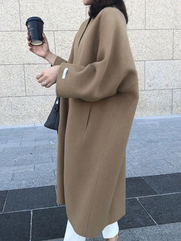 Vivian | Timeless Elegance Long Trench Coat