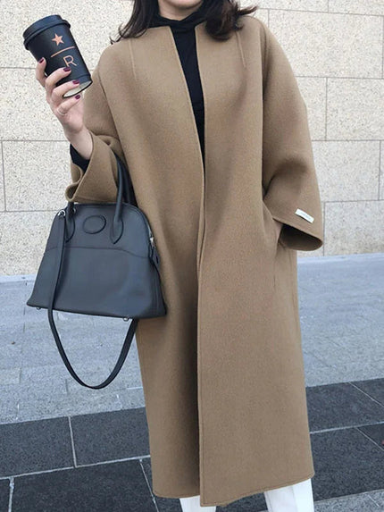 Vivian | Timeless Elegance Long Trench Coat