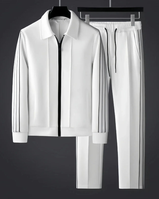 Weston | Men's Side Stripe Tracksuit Set