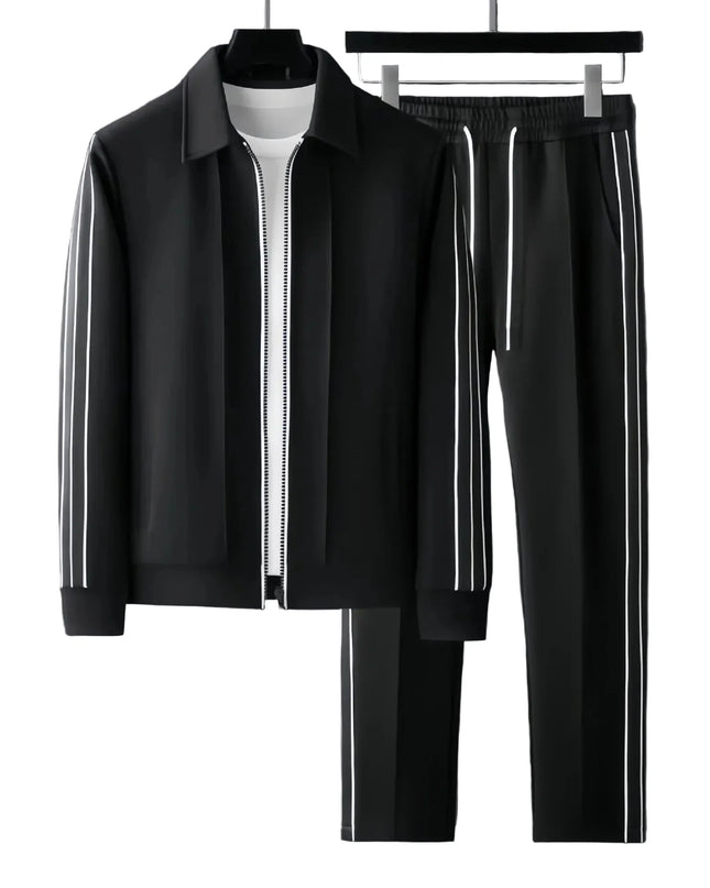 Weston | Men's Side Stripe Tracksuit Set