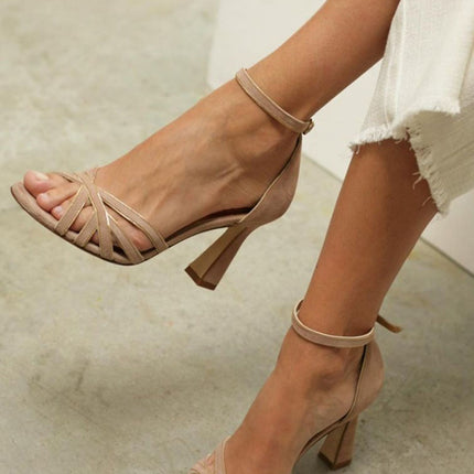 Women’s Ankle Strap Block Heel Sandals