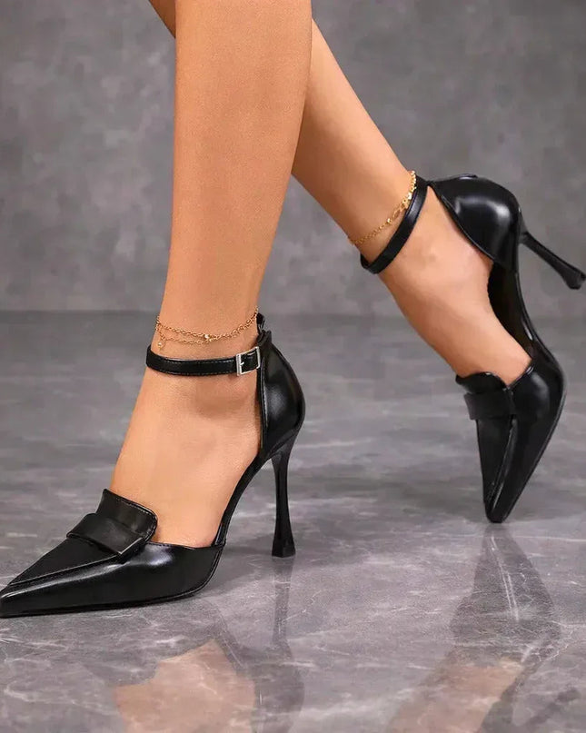 Women’s Ankle Strap Pointed Toe Heels