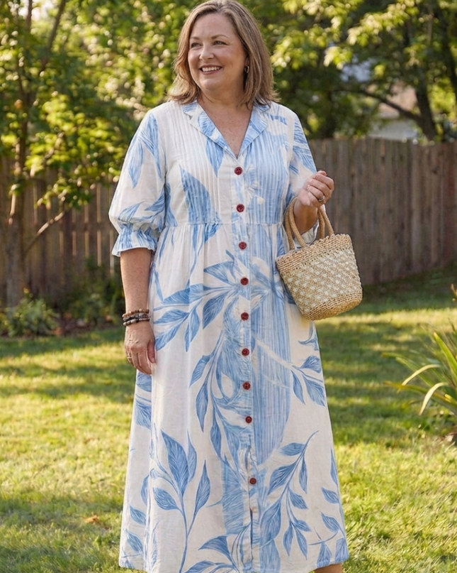 Women’s Bohemian Print Maxi Dress