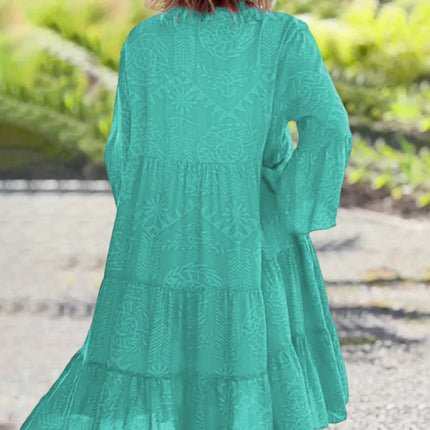 Women’s Boho Print Tunic Dress