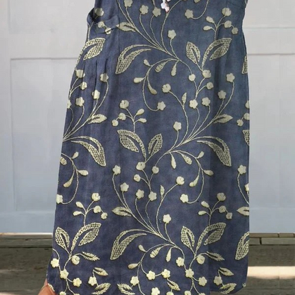 Women’s Botanical Vine Maxi Skirt