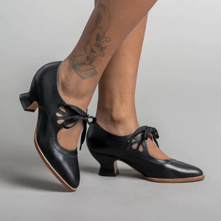 Women’s Bow Detail Cutout Heels