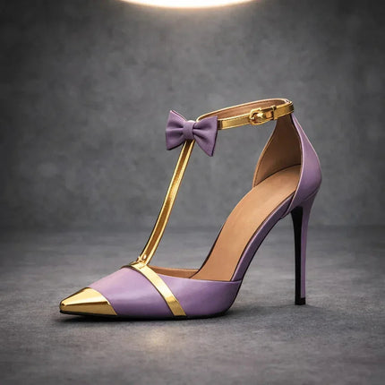 Women’s Bow Detail Pointed Toe Heels