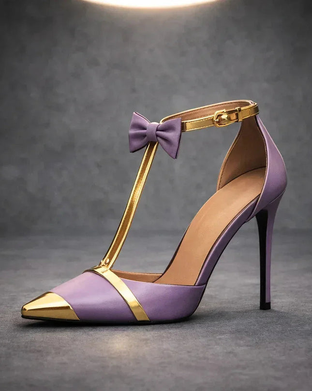 Women’s Bow Detail Pointed Toe Heels