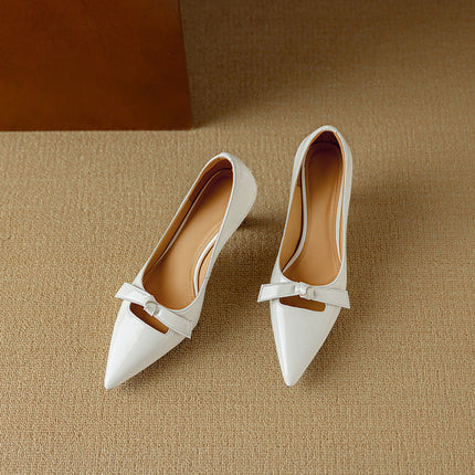 Women’s Bow Detail Pointed Toe Slingbacks