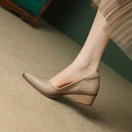 Women’s Comfort Fit Block Heel Pumps