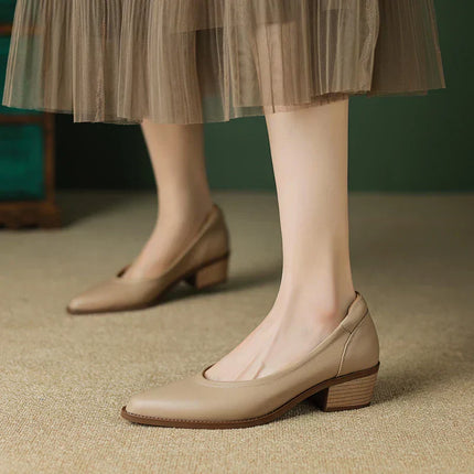 Women’s Comfort Fit Block Heel Pumps
