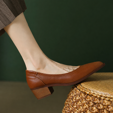 Women’s Comfort Fit Block Heel Pumps