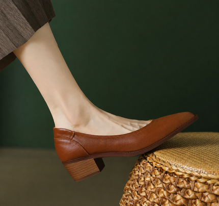 Women’s Comfort Fit Block Heel Pumps