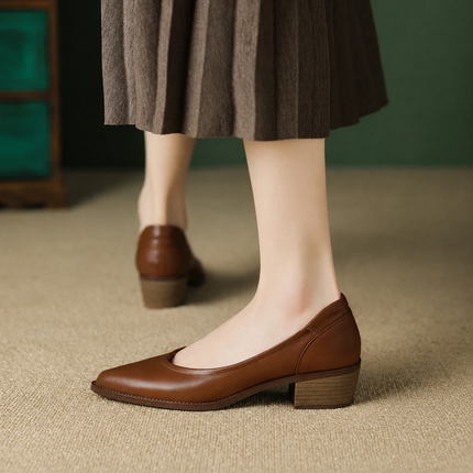 Women’s Comfort Fit Block Heel Pumps