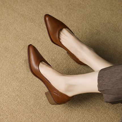 Women’s Comfort Fit Block Heel Pumps