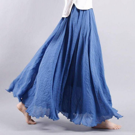 Women’s Crinkle Flow Maxi Skirt