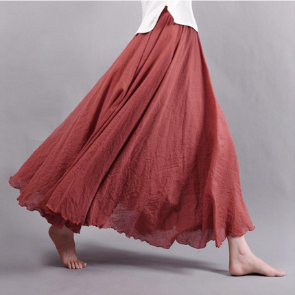 Women’s Crinkle Flow Maxi Skirt