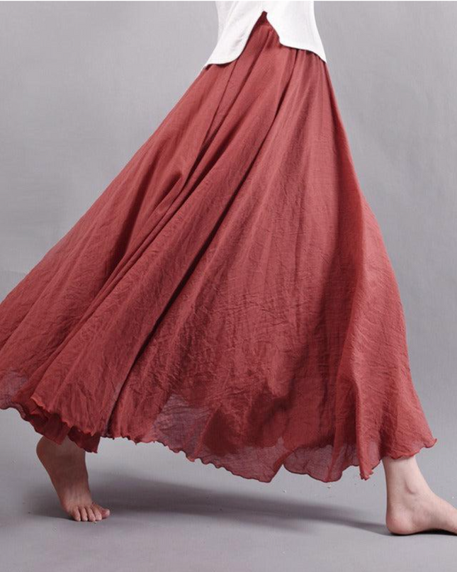 Women’s Crinkle Flow Maxi Skirt