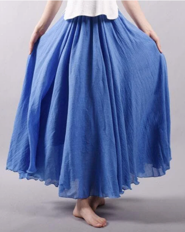 Women’s Crinkle Flow Maxi Skirt