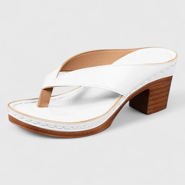 Women’s Cross Strap Block Heel Sandals