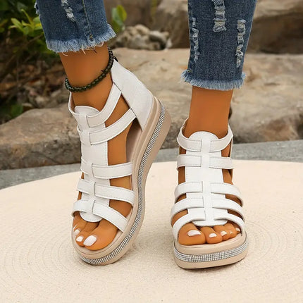 Women’s Cutout Gladiator Platform Sandals