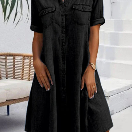 Women’s Denim Shirt Dress