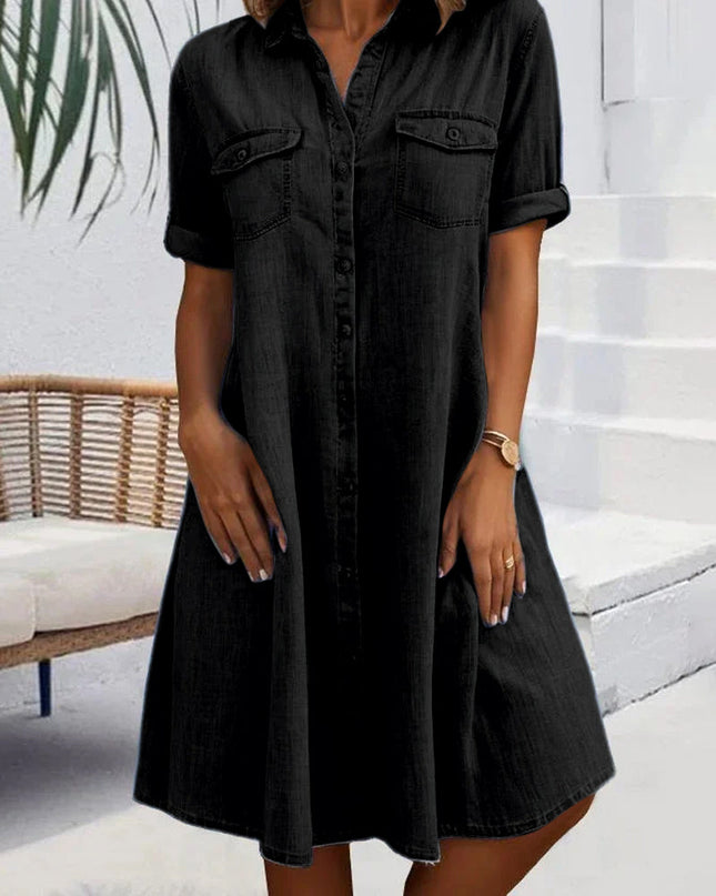 Women’s Denim Shirt Dress