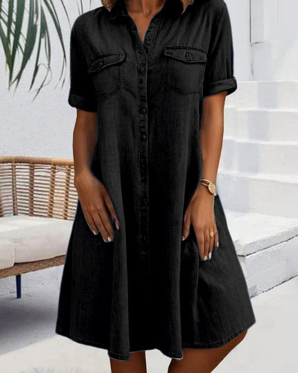 Women’s Denim Shirt Dress