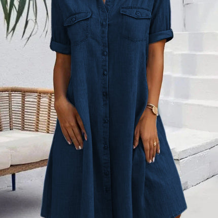 Women’s Denim Shirt Dress