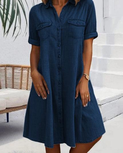 Women’s Denim Shirt Dress