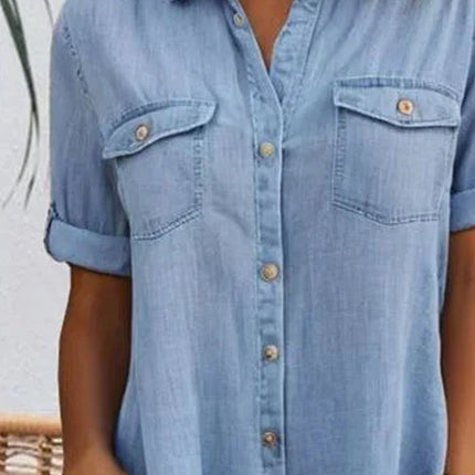 Women’s Denim Shirt Dress