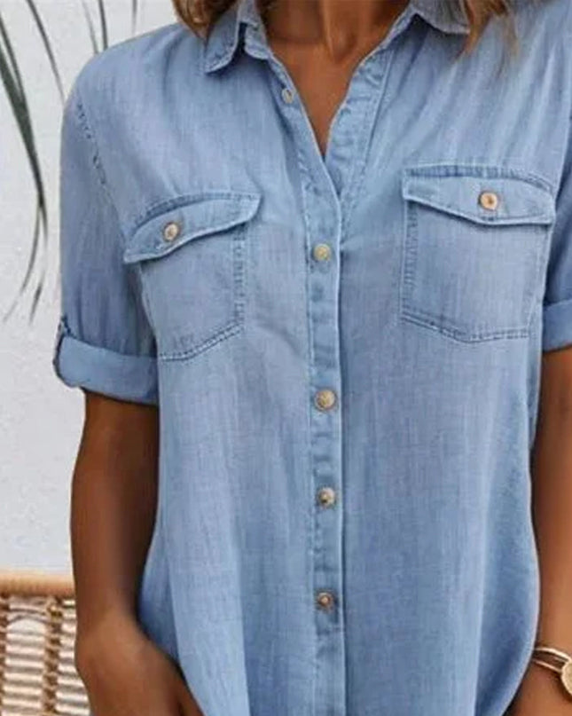 Women’s Denim Shirt Dress