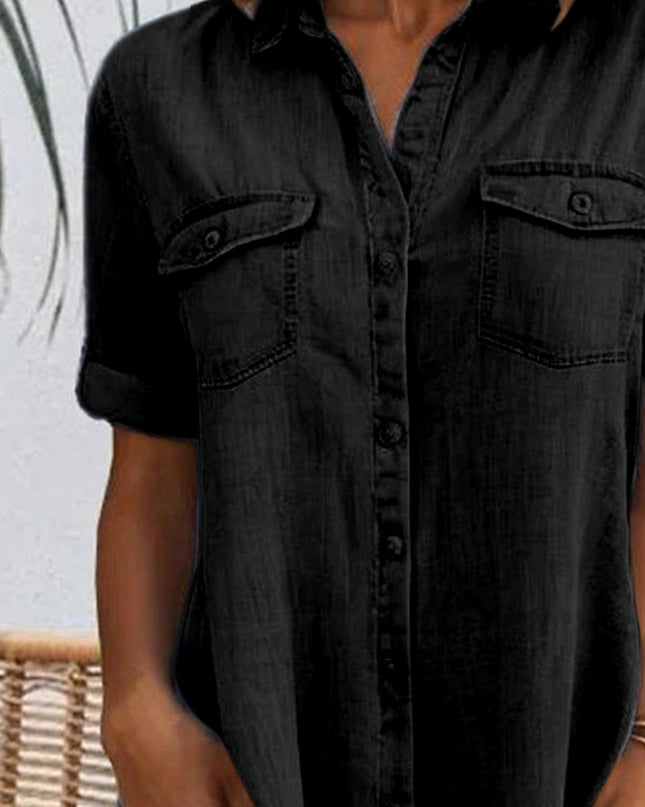 Women’s Denim Shirt Dress