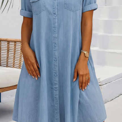 Women’s Denim Shirt Dress